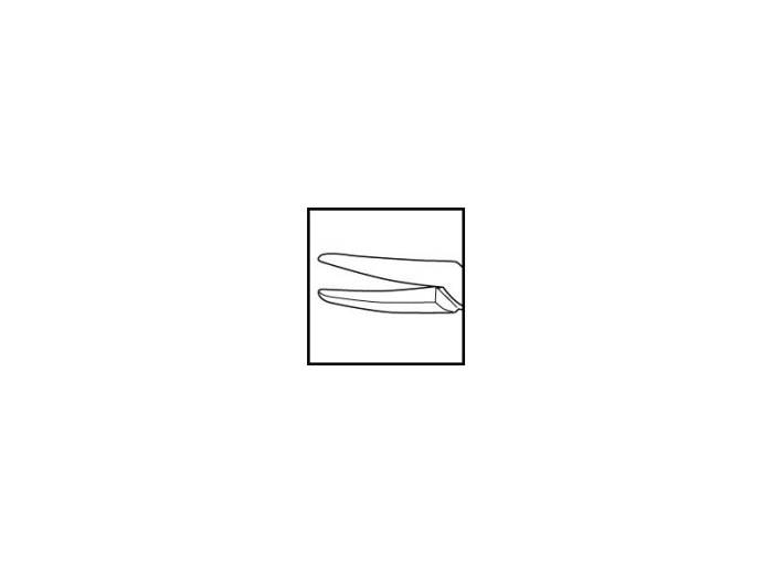Troutman Tying Forceps Curved