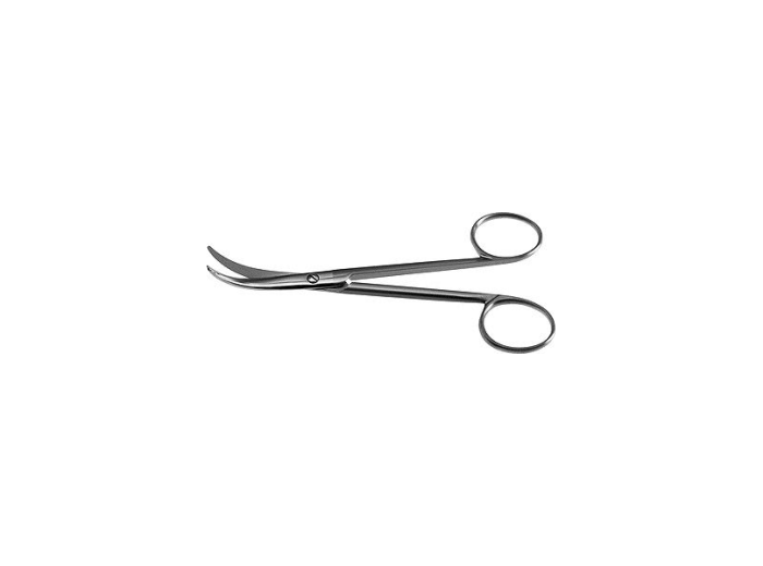 Enucleation Scissors Curved Strong