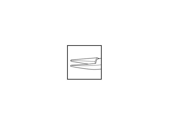 Needle Holder 9mm Straight Medium Locking