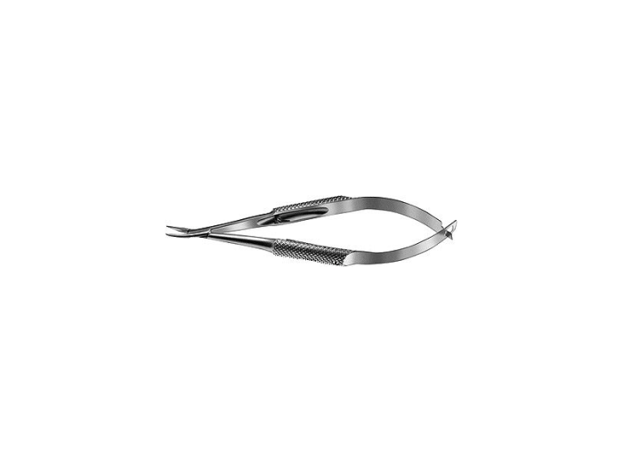 Cohan Needle Holder 8mm Curved Fine Mini Locking