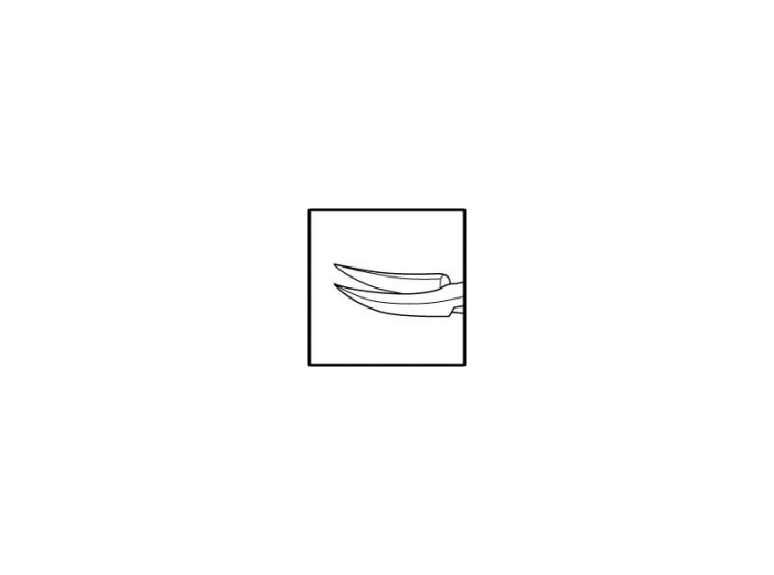 Needle Holder 7mm Curved Fine