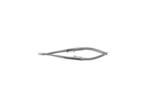 Castroviejo Needle Holder 11mm Curved Medium Locking