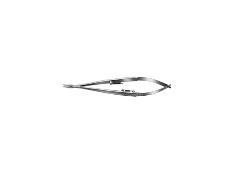 Azar Needle Holder 11mm Curved Fine Locking
