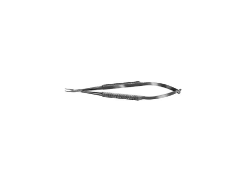 Needle Holder 7mm Curved Fine
