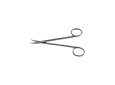 Knapp Strabismus Scissors Curved Light