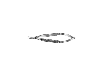 Troutman Needle Holder 10mm Curved Medium