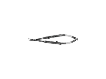 Osher Needle Holder 9mm Curved Delicate Locking