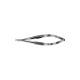 Barraquer Needle Holder 10mm Moderately Curved Fine Locking