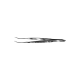 Curved Dressing Forceps With Serrations Heavy